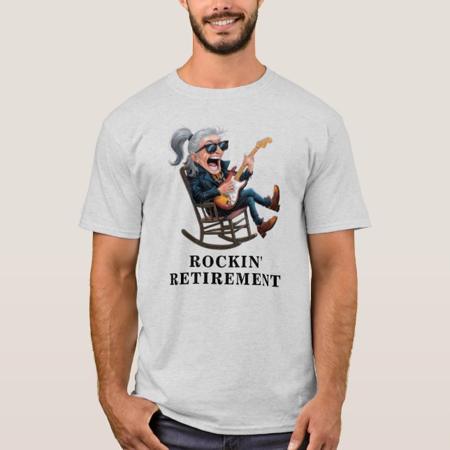 T-shirt Retraite de l'Homme Drôle (Devant)
