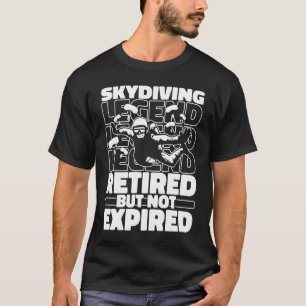 T-shirt Retraité de parachutisme surfant Parachutisme Cie