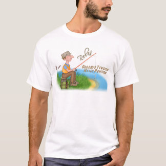 T-shirt Retraite de pêche terminée