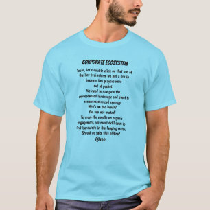 T-shirt Retraite d'entreprise Écosystème Fun Clics