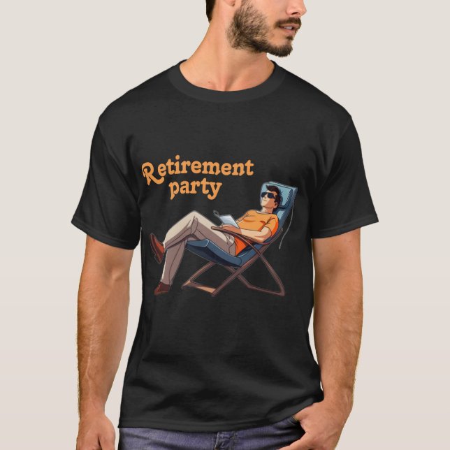 T-shirt Retraite détente (Devant)