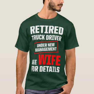 T-shirt Retraite du camionneur 2452