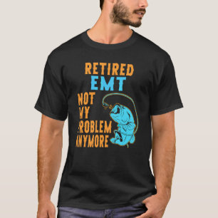T-shirt Retraité Emt Pêche Retraite