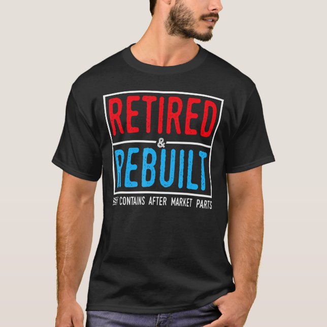 T-shirt Retraité Et Reconstruite Pièces De Remplacement Du (Devant)