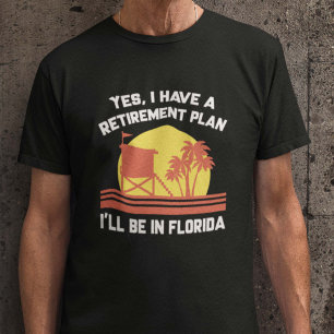T-shirt Retraite Floride