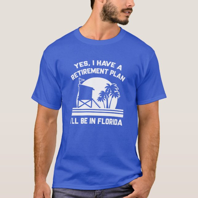 T-shirt Retraite Floride (Devant)