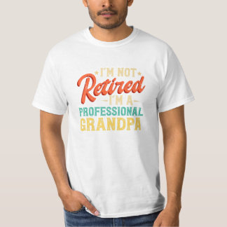 T-shirt Retraite Je ne suis pas retraité