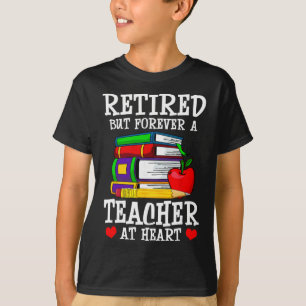 T-shirt Retraité mais pour toujours un enseignant dans l'â
