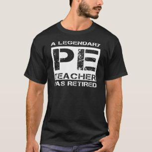 T-shirt Retraite PE Enseignant Retraite - Cadeau de retrai