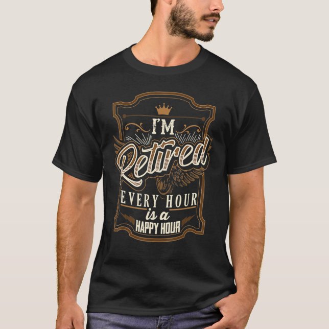 T-shirt Retraite pour hommes Je suis retraité (Devant)