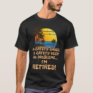 T-shirt Retraité pour le travailleur de la construction