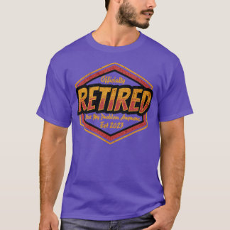 T-shirt Retraite Retraitée 2023 Plus mon problème