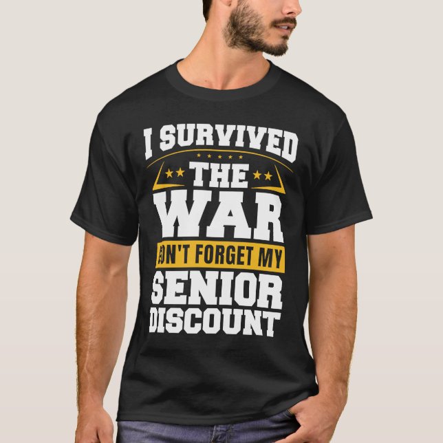 T-shirt Retraite Retraitée N'oubliez pas mon rabais pour a (Devant)