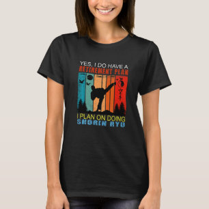 T-shirt Retraite vintage De Slogan Coucher Le Soleil Je Pr