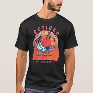T-shirt Retraite Vintage du planificateur De l'environneme