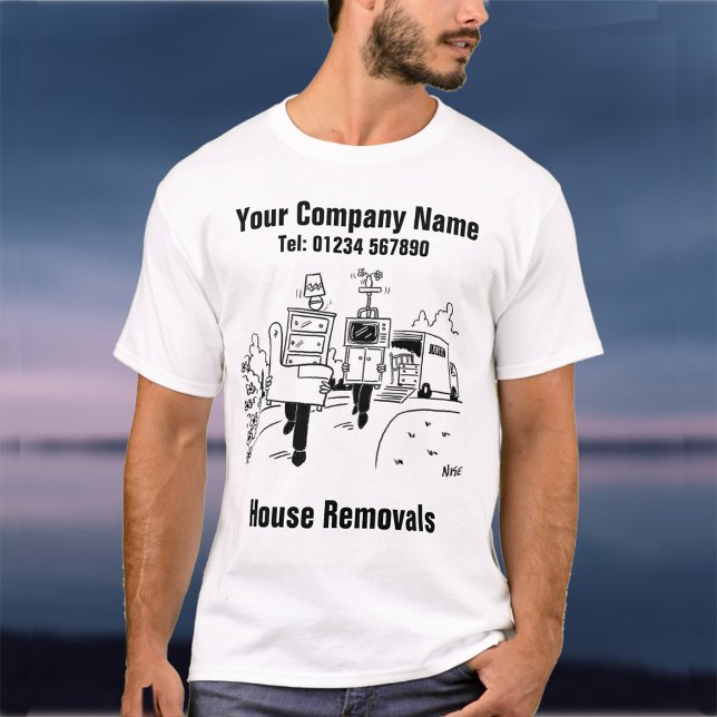 T-shirt Retraits de maison Déménagement (Créateur téléchargé)