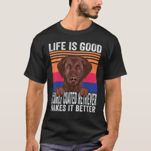 T-shirt Rétreintors à poil frisé rend votre vie bonne Vint
