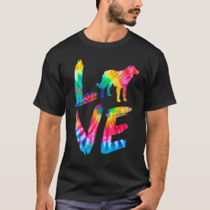 T-shirt Retriever Cocker Doré Amour Tie-Dye Maman Chien Pa