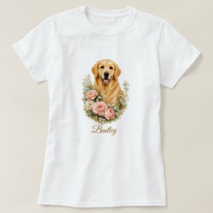 T-shirt Retriever doré