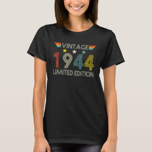 T-shirt Retro 1944 78e cadeau d'anniversaire 78 ans