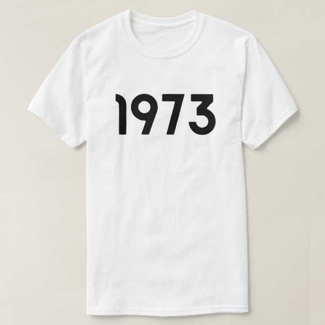 T-shirt Rétro 1973 Droits à l'avortement (Design devant)