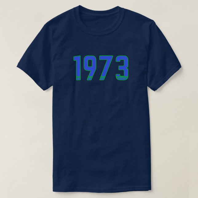 T-shirt Retro 1973 Droits d'avortement (Design devant)