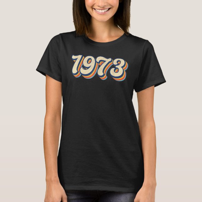 T-shirt Rétro 1973 Roe V Wade Pro Choice Feminist (Devant)