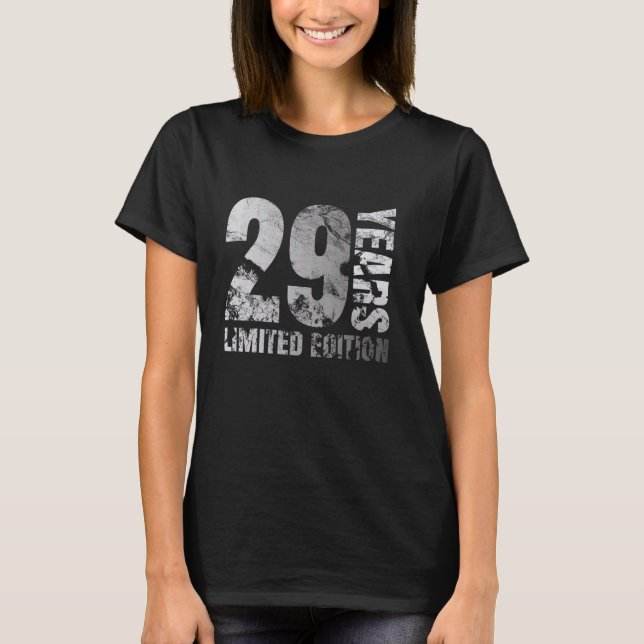 T-shirt Retro 29 ans garçon cadeau 29 anniversaire cadeau  (Devant)