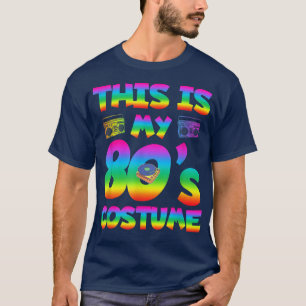 T-shirt Rétro 80 s Costume Party Disco 1980