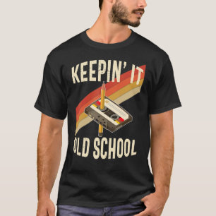 T-shirt Retro 80s 90s Gareping It Old School Vintage Casse