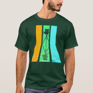 T-shirt Rétro 80s Vintage Style Film Maker