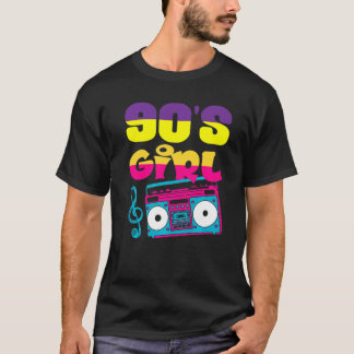 T-shirt Retro 90's Girl Vintage 90s Femmes 2