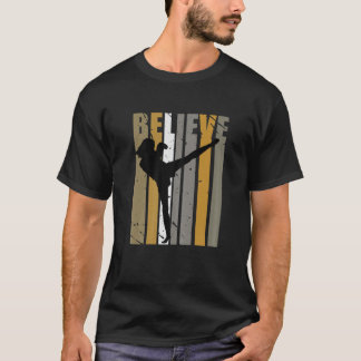 T-shirt Retro adolescent Kickboxing Anniversaire Vintage K