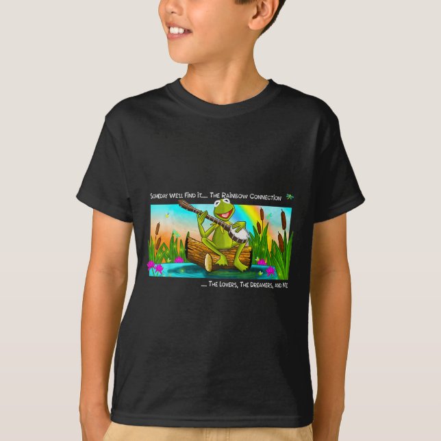 T-shirt Retro Animal Funny Quote The Lovers The Dreamer An (Devant)
