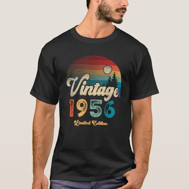 T-shirt Retro Anniversaire Anniversaire Cadeaux Cadeaux Ca (Devant)