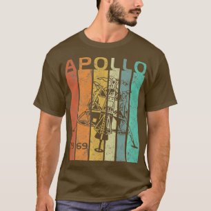 T-shirt Retro Apollo 11 50e Anniversaire Lune Landing