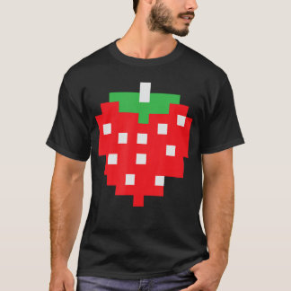 T-shirt Retro Arcade Game Strawberry friend