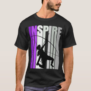 T-shirt Retro Archers de tir à l'arc Fille Archers Anniver