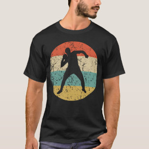 T-shirt Rétro athlétisme vintage mis par tir