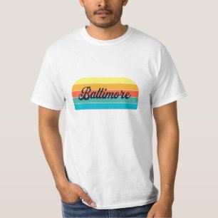 T-shirt Retro Baltimore
