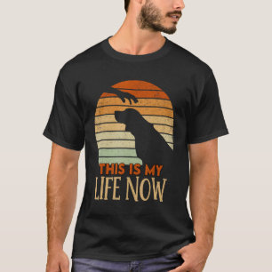 T-shirt Retro Beagle This is My Life Now