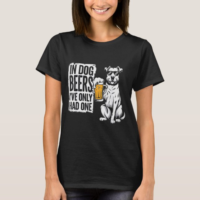 T-shirt Retro Beer Pun Bar Pub Crawl Party Men - Funny Bee (Devant)