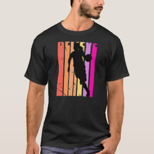 T-shirt Retro Believe Girls Basketball Player Équipe Vinta