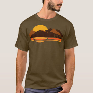 T-shirt Retro Big Sky Montana les années 70 Style Souvenir