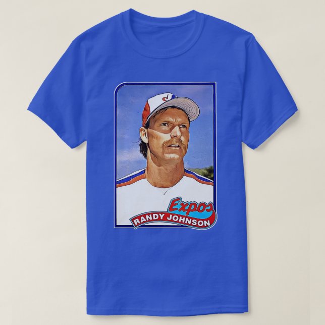T-shirt Retro Big Unit Baseball Rookie d (Design devant)