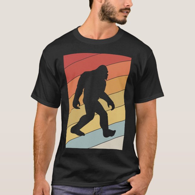 T-shirt Retro Bigfoot (Devant)