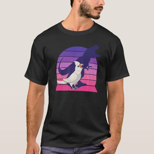 T-shirt Retro Bird I Tyrannosaurus Rex I Screaming Goffin' (Devant)