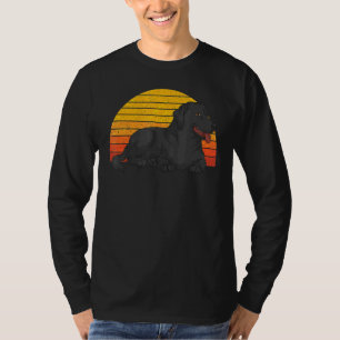 T-shirt Retro Black Labrador Chien Propriétaire Animaux de