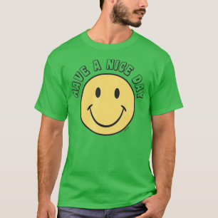 T-shirt Retro - Bonne Journée - Smile Happy Face