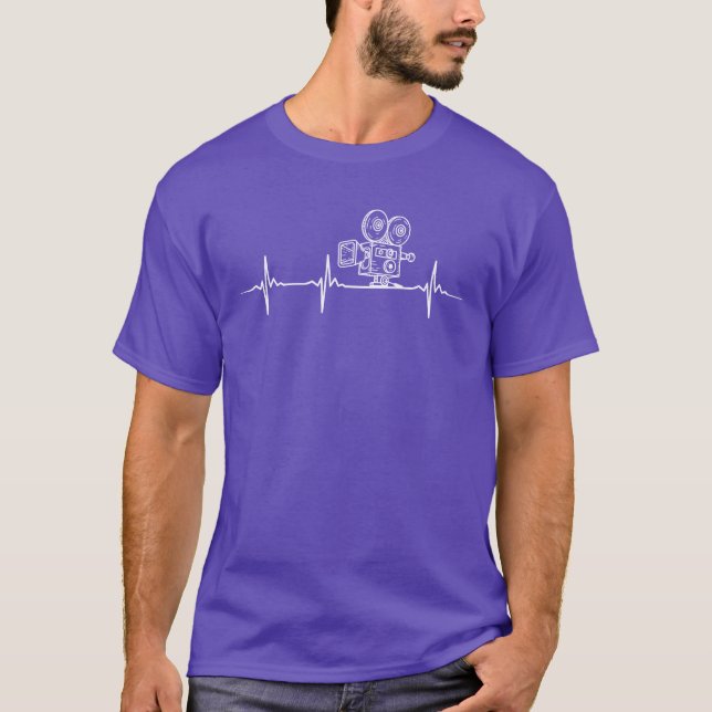 T-shirt Rétro caméra (Devant)